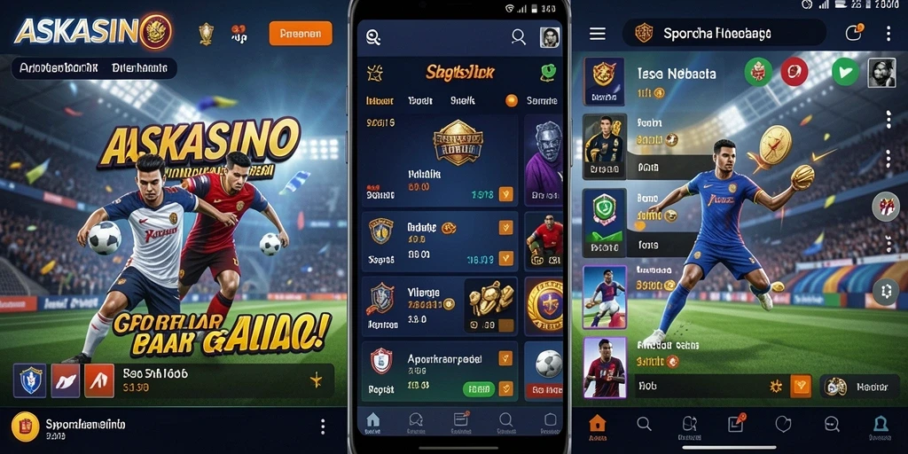 Gambaran menarik dari gameplay Sportsbook di ASKASINO.