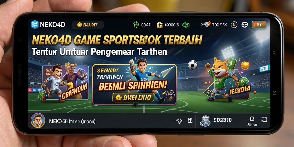 Tangkapan layar NEKO4D menampilkan pengalaman taruhan olahraga yang menarik.