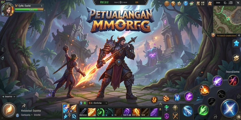 Tampilan menakjubkan dari gameplay RK88 yang penuh aksi.