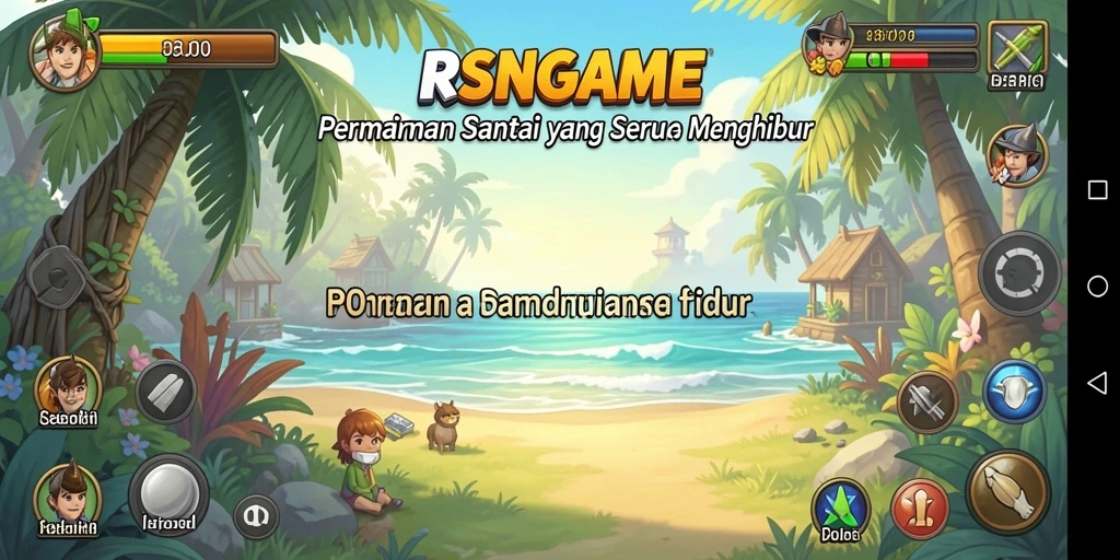 Tampilan gameplay seru dari RSNGAME yang menantang dan menghibur.