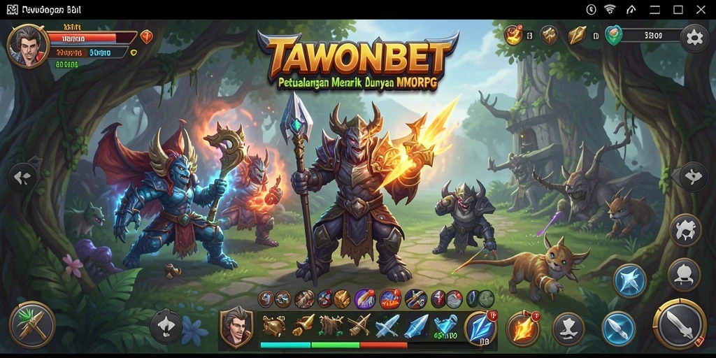 Gameplay menarik dalam TAWONBET yang penuh aksi.