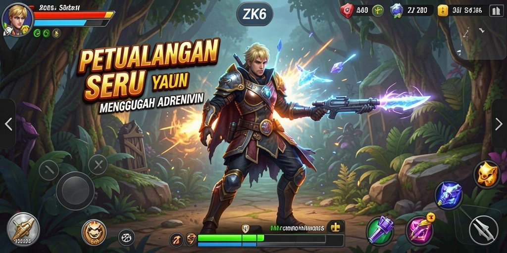 Gameplay menantang dan visual memukau di ZK6.